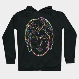 john lennon portrait Hoodie